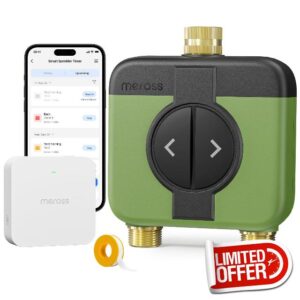 meross WiFi Water Timer for Garden Hose