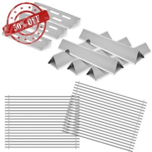 SettleDown Grill Grates 66032 Flavorizer Bars for Weber Genesis II Grill Parts GS4