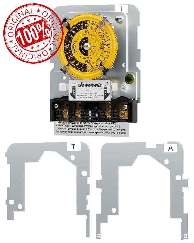 DEWENWILS T104M 24-Hour Mechanical Timer Switch (Mechanism Only)