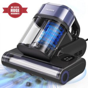 Trucozie Mattress Vacuum Cleaner with 275nm UV-C Light & 149℉ Heat