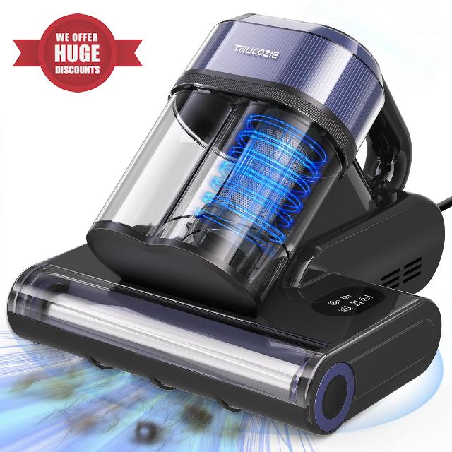 Trucozie Mattress Vacuum Cleaner with 275nm UV-C Light & 149℉ Heat