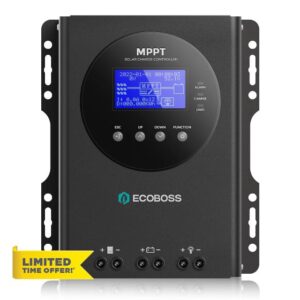 60A MPPT Solar Charge Controller 12V/24V/36V/48V Auto