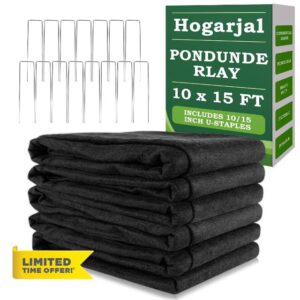 Pond Liner Underlayment Fabric - 7.5oz Heavy Duty Non-Woven Geotextile