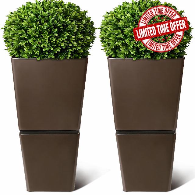 T4U Tall Planter for Outdoor Plants
