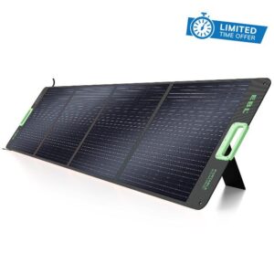 EBL 200W Portable Solar Panel High Efficiency Solar Power Panel for Home