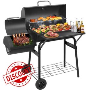 Charcoal Grill with Offset Smoker