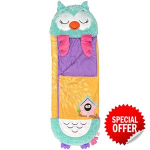Happy Nappers: S4 Pillow & Sleepy Sack: Large - Snoo the Owl - 66 x 30
