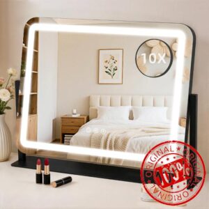 Vanity Mirror with Lights 22"x17"