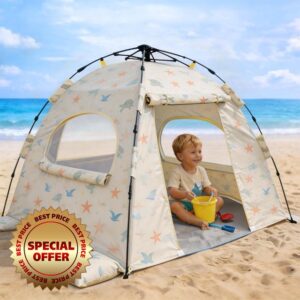 Baby Beach Tent Pop Up Sun Shelter with UPF 50+ UV Protection