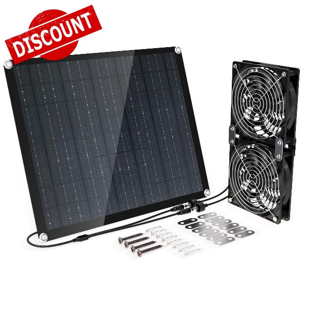 Solar Panel Fan