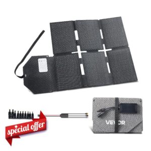 VEVOR 60W Foldable Solar Panel Charger