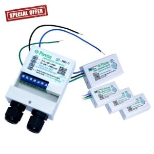2·Wire TapLink Irrigation 4-Zone Starter Kit 2WR4-TPK – Add 4 Zones Using Only Two Wires – Includes 1 Transmitter + 4 Waterproof Receivers. Compatible with 24VAC Sprinkler Timers and Valves