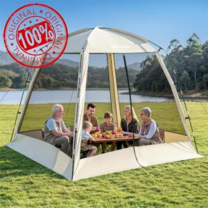 8 × 8ft Camping Screen Tent for 6-8 People
