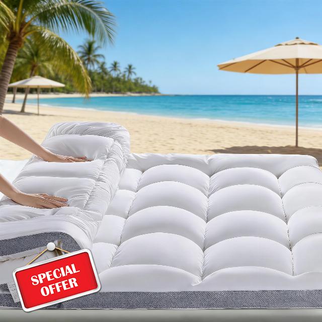 Breathable Memory Foam Mattress Topper