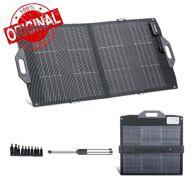 VEVOR 100W Bifacial Solar Panel