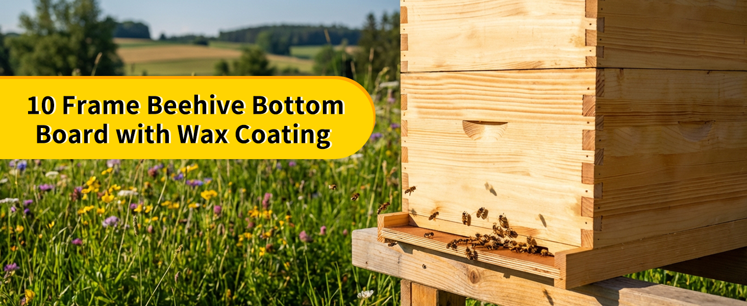 10 Frame Beehive Bottom Board