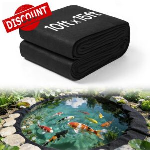 10 X 15ft Heavy Duty Pond Liner Underlayment