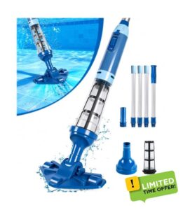 LanOcean 2026 Upgraded Powerful Hot Tub Vacuum Cordless