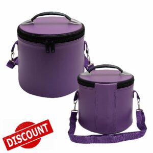 Deluxe Purple Masonic Fez Case with Strap