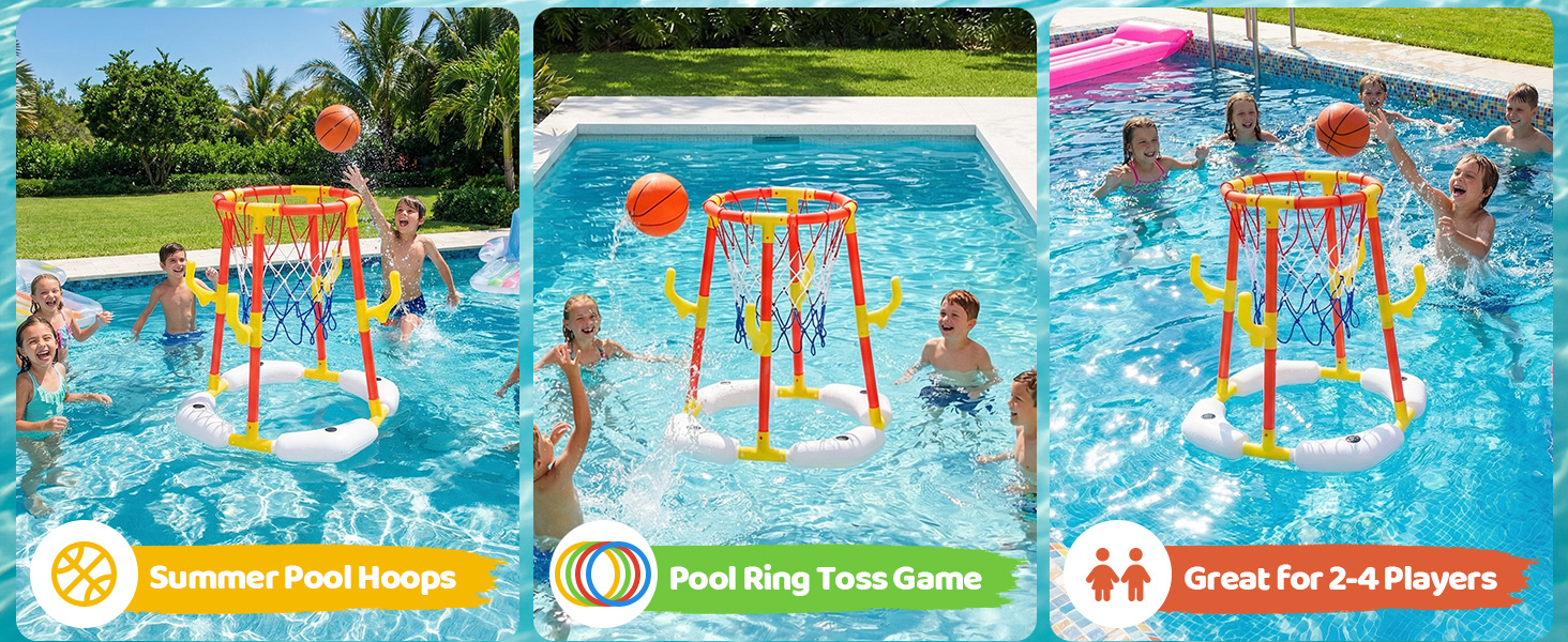 pool basketball hoop