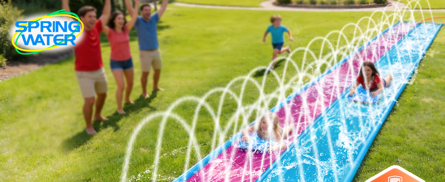Slip and Water Slide