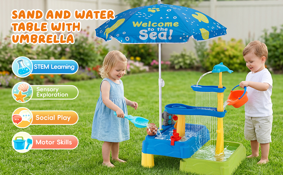 Water Table for Toddlers 3-5
