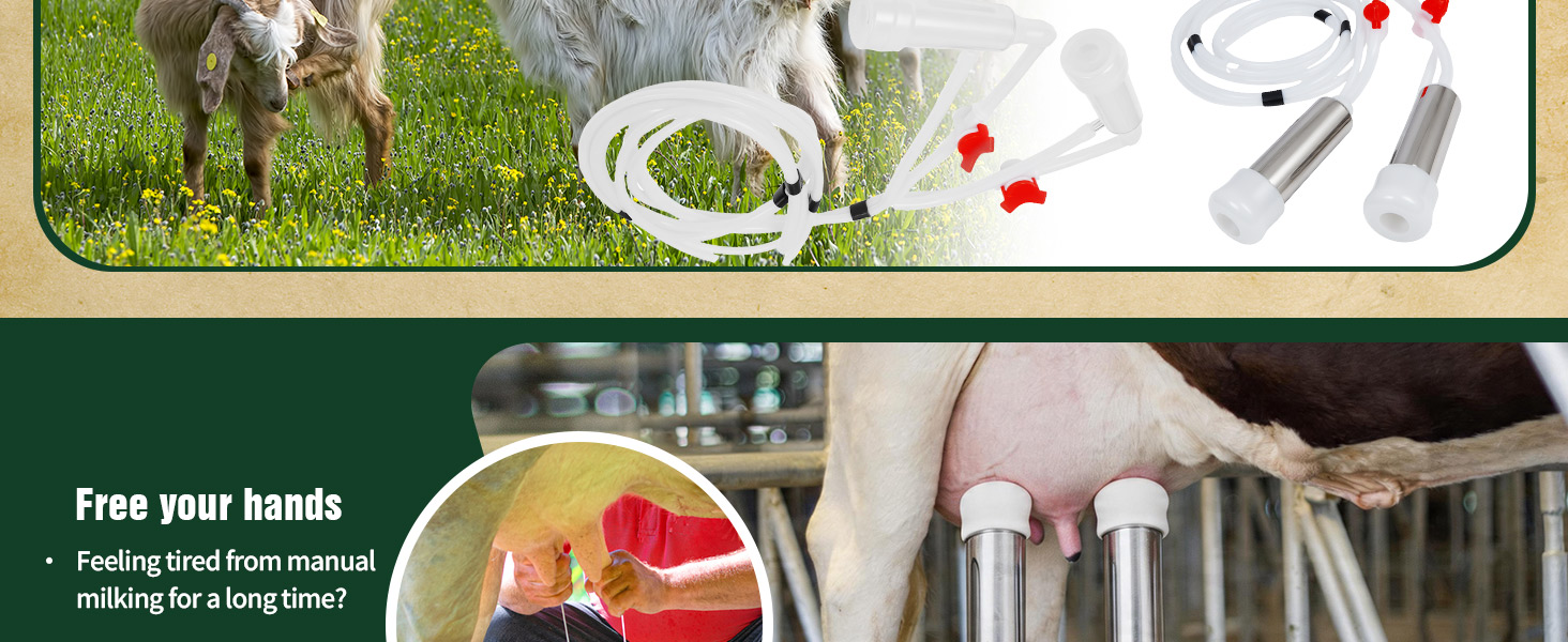 electric milking machine
