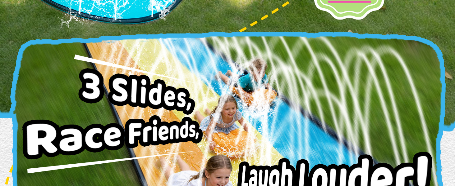 Slip and Water Slide