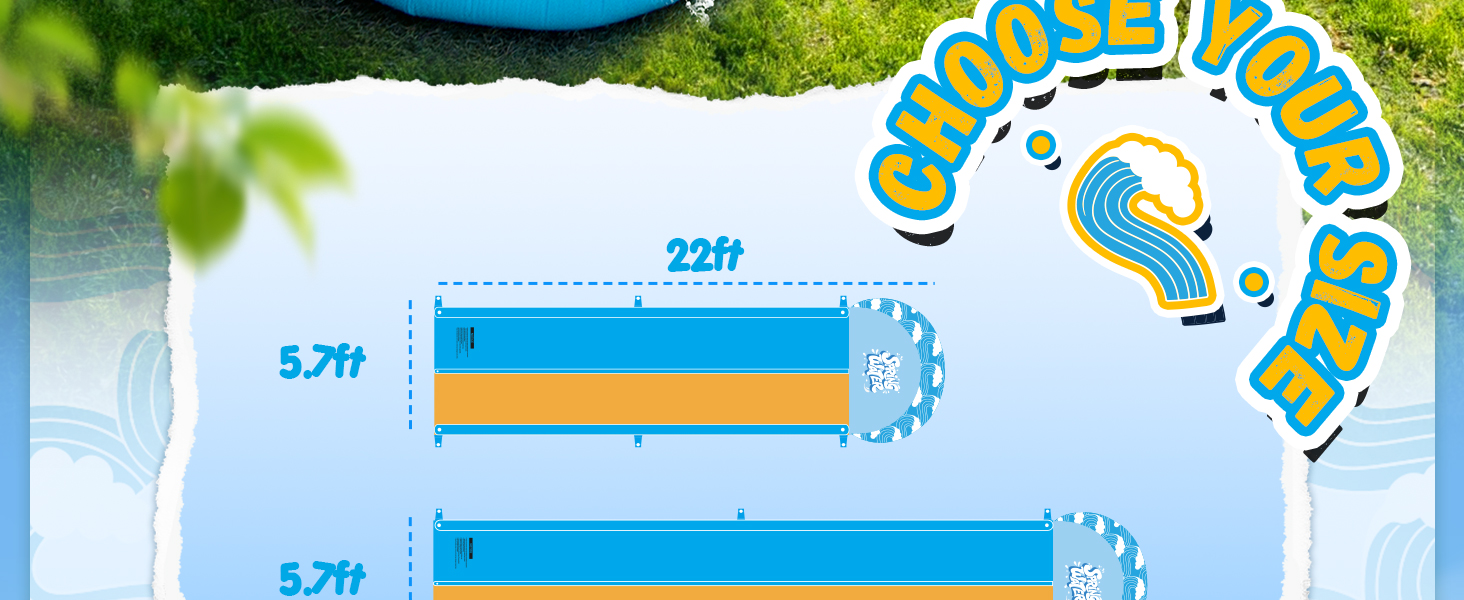 Slip and Water Slide