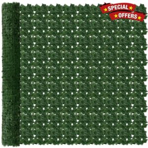 Colingmill 60 x 280 Inch Large Artificial Ivy Privacy Fence Screen