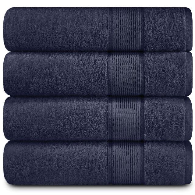DecorRack 4 Premium Turkish Bath Collection Towels