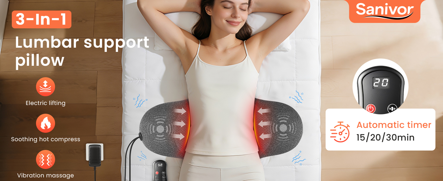 smooth spine triple fusion back massager