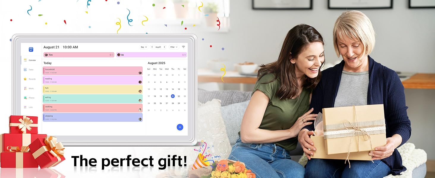 electronic wall calendar