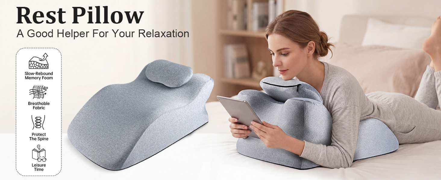 Ergonomic Contoured Support Pillow