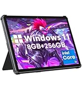 CHUWI 2 in 1 Laptop Tablet, 8GB RAM 256GB SSD, Intel Core i3 (3.9GHz), Hi10 X2 Windows 11 Tablet ...