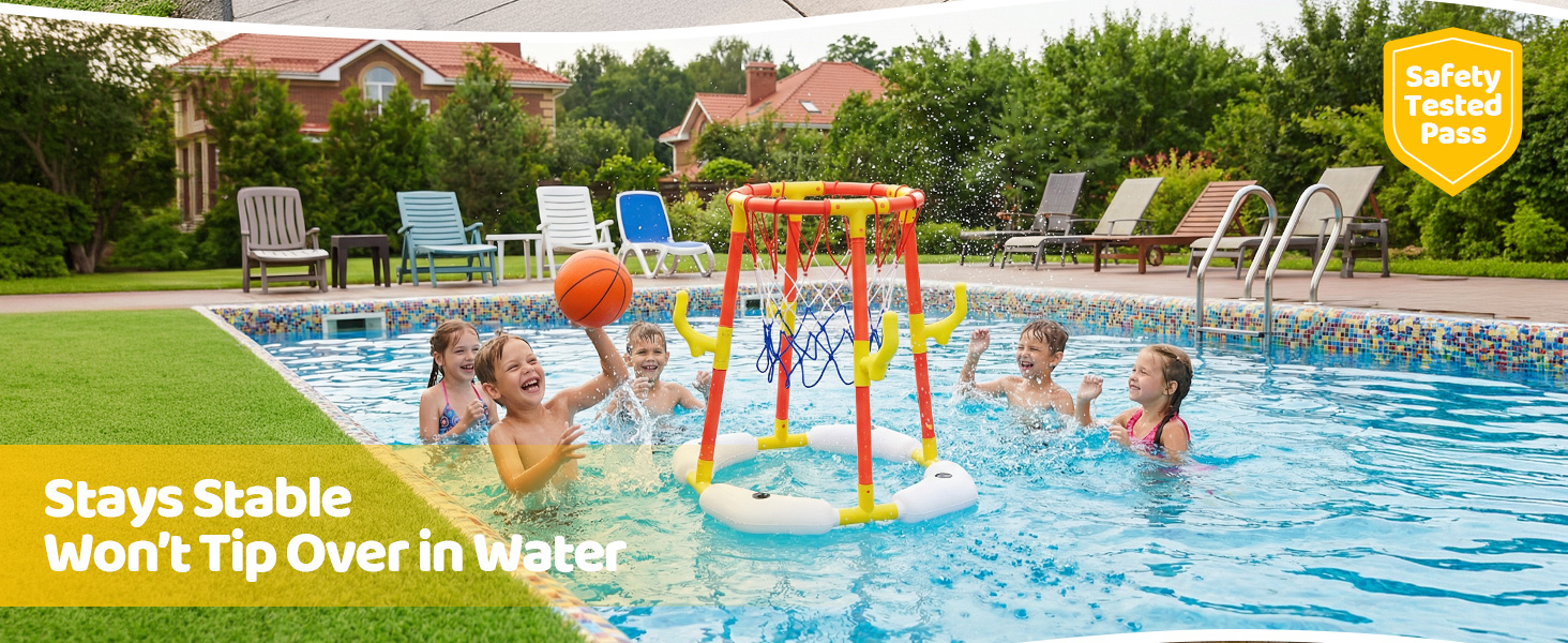 pool basketball hoop