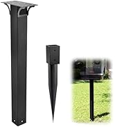 Krimocy Floor Standing Offering Box, Suggestion Box with Stand, Heavy Duty Metal Locking Ballot B...