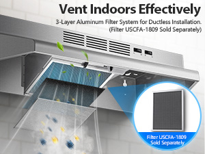 30 Inch Under Cabinet Range Hood