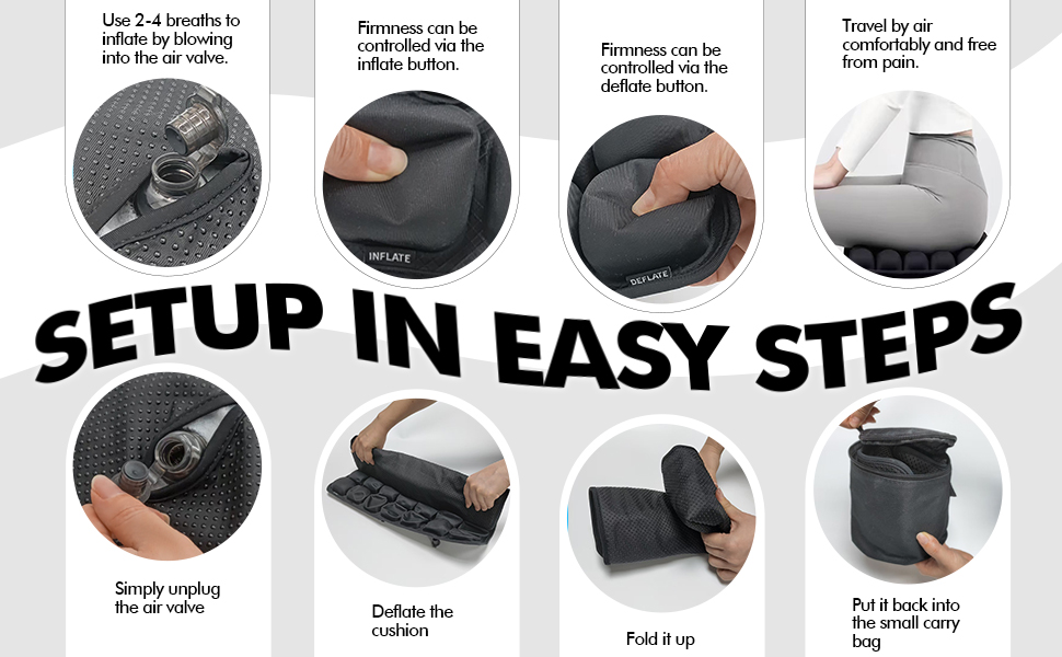 Travel Cushion Airplane Seat