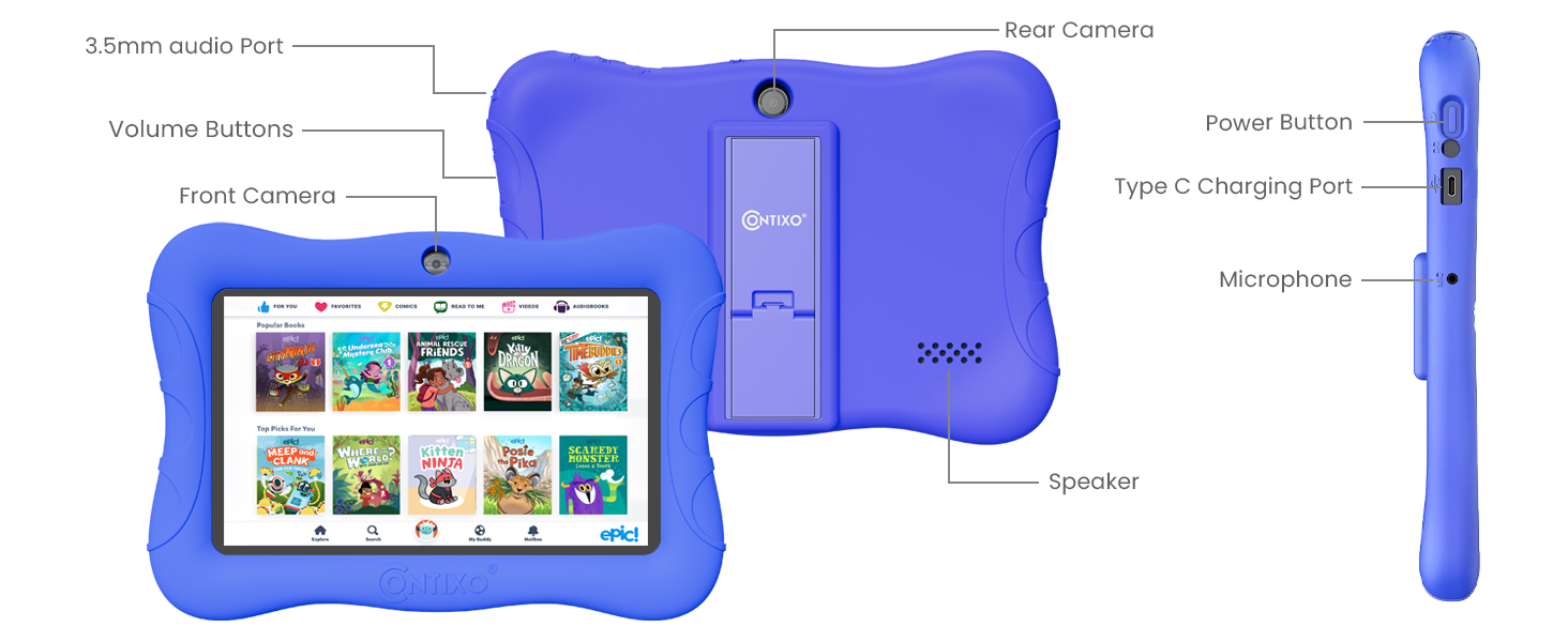 kids tablets ages 3-7 on sale