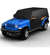 JOYTUTUS Mirrors Doors Off for 2018-2023 Wrangler JL & Gladiator JT, 9" Oversized Anti-Vibration ...