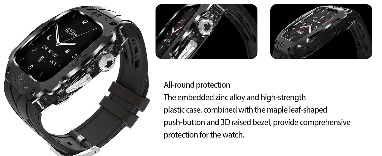 Metal case for Apple Watch Series 10 46mm