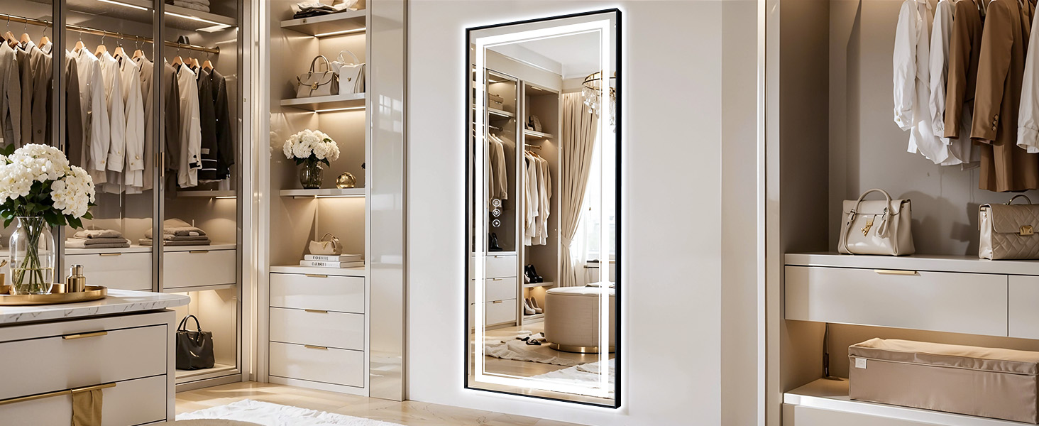 bathroom mirror with light