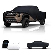 Tozaroa Waterproof Car Cover All-Weather, Heavy-Duty Outdoor Full Exterior Automobiles Snow Cover...