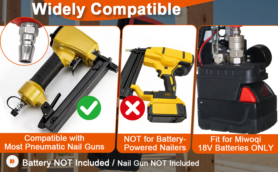Air Compressor for Pneumatic Nall Guns