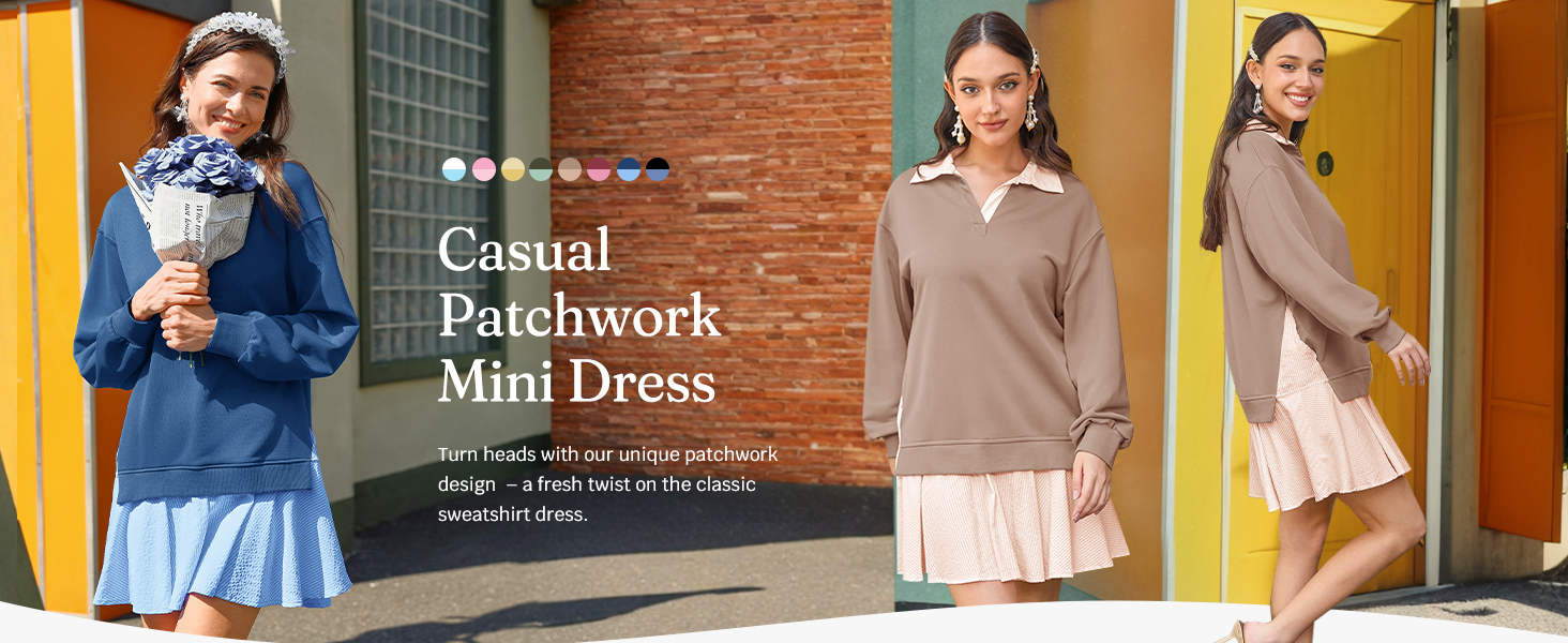 womens sweatshirts dress