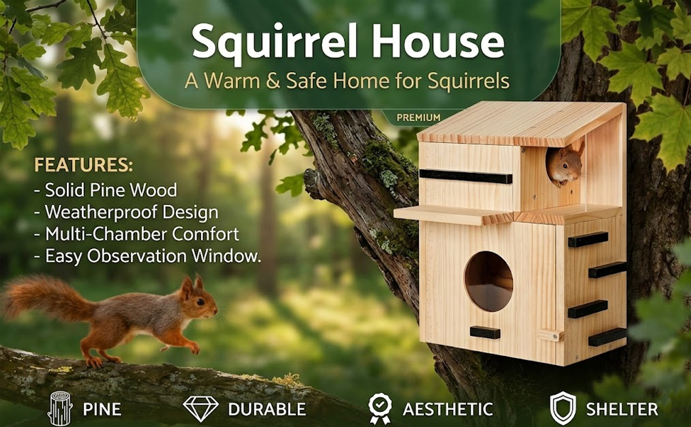 Squirrel House