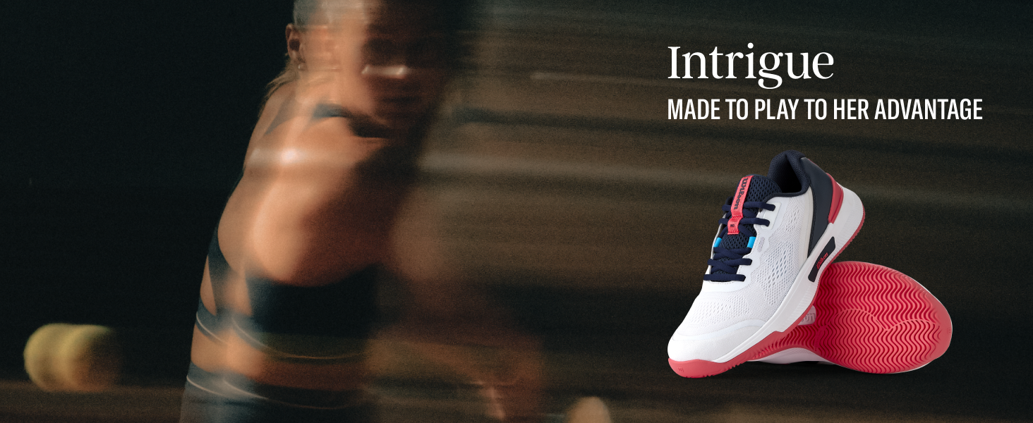 Wilson; Women's; Intrigue; Pro; Tennis; Shoe; women's shoes; intrigue pro; tennis shoes