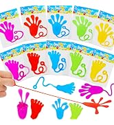100PCS Glitter Sticky Hands Party Favors for Kids Birthday Supplies Goodie Bag Stuffers Classroom...