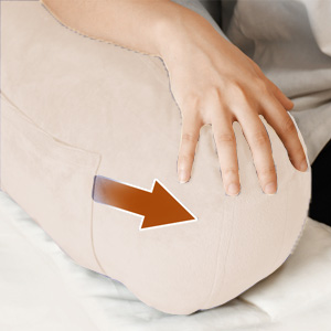 the back of the shirt is covered with a white fabric.